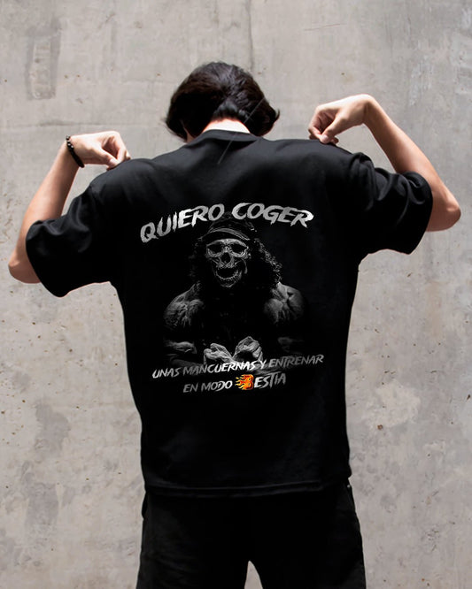 OVERSIZE QUIERO COGER UNAS MANCUERNAS Y ENTRENAR EN MODO BESTIA - Calacas God