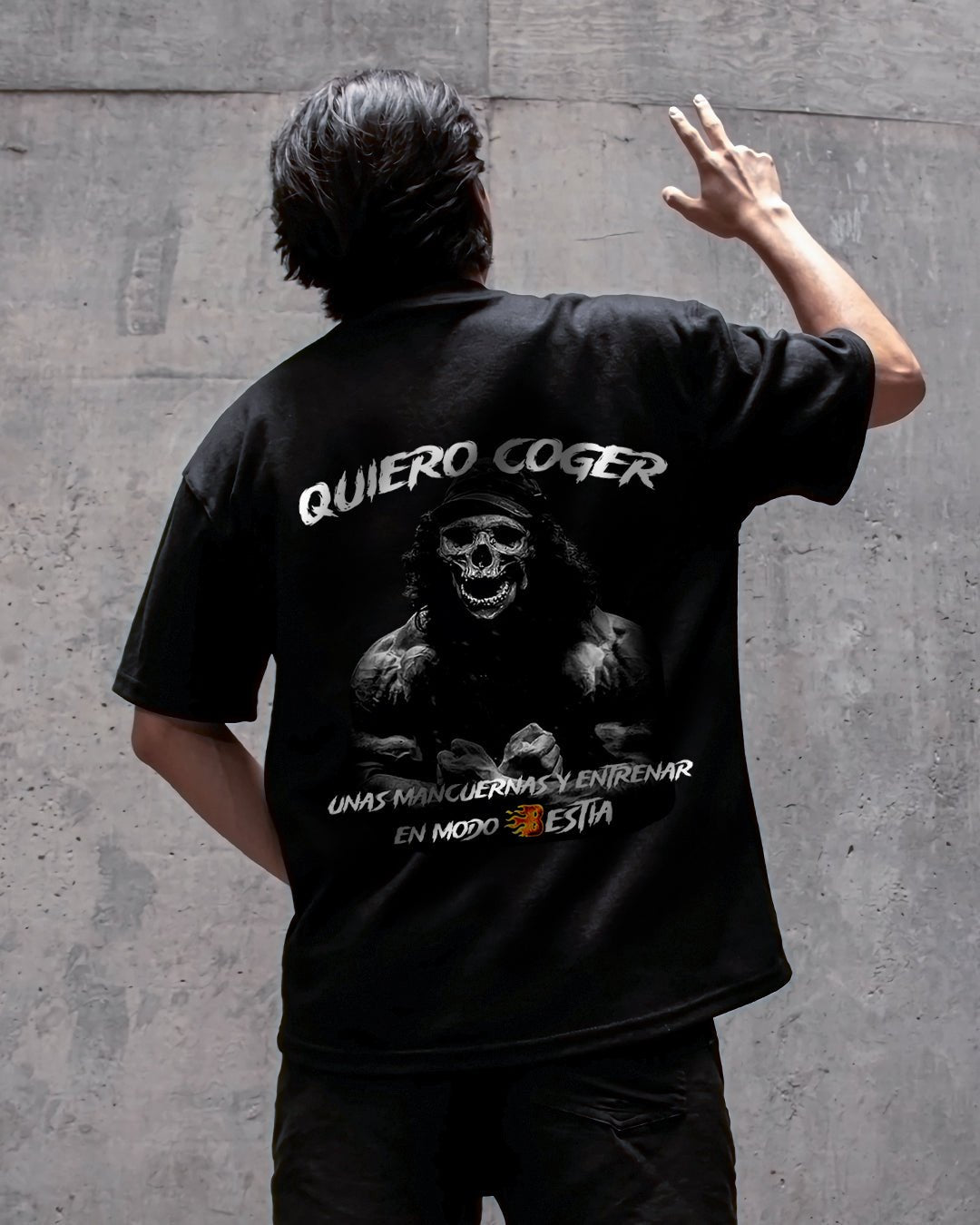 OVERSIZE QUIERO COGER UNAS MANCUERNAS Y ENTRENAR EN MODO BESTIA - Calacas God